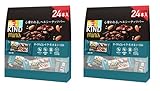 ビーカインド ダークチョコレート アーモンド＆シーソルト ミニバー 24個入り × ２袋