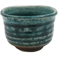 美濃焼 ぐい呑 緑彩