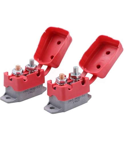 ZOOKOTO 2-Pack 50A Auto Reset Circuit Breaker - 12-24V For ATV, Car, Boat, RV - View #6