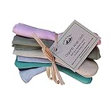 ポンチョベビー Poncho Baby ベビー用ウォッシュクロス 5枚セット オーガニックコットン100% 女の子用