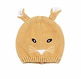 PANCY 子供 帽子 あったか ベビー キッズ 赤ちゃん ニット帽 おしゃれ 男の子 女の子 可愛い 動物柄 ウサギ プレゼント ギフト 誕生日 出産祝い 防寒グッズ 防寒 秋 冬 秋冬