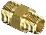 APACHE HOSE & BELTING 99050019 3/8MPT x Male Met Adapter by Apache