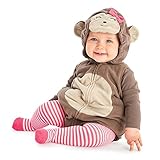 カーターズ 着ぐるみ ベビー 女の子 ハロウィン 12M さる お誕生日会 仮装 コスチューム バースデー 子供服 [並行輸入品]