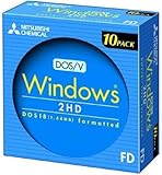 三菱化学 2HDV10EC 2HD DOS/Vフォーマット 10枚