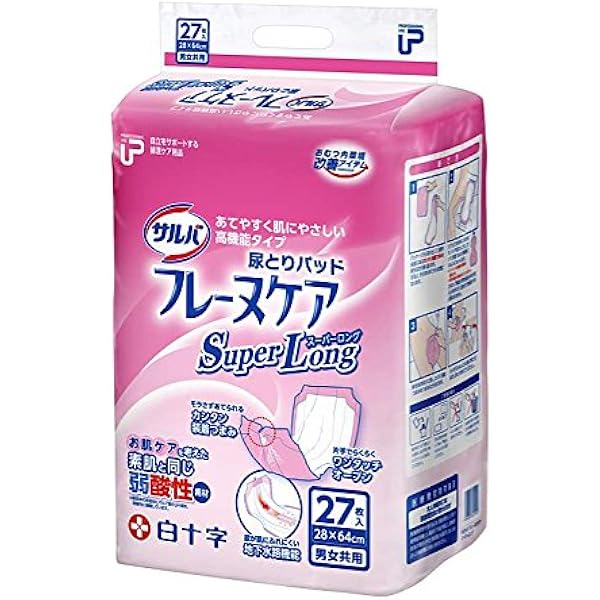 Amazon.co.jp: 白十字 PUサルバ フレーヌケア ナイトロング 30枚
