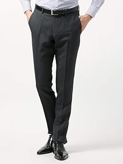 Amazon Co Jp ザ スーツカンパニー 春夏 ウォッシャブル Cool Max We Suit You ウールトロピカルテーパードパンツ ネイビー 3l Fp93 Ma 3l 服 ファッション小物