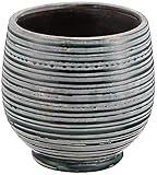 Clayオリジナルデザイン花器「Panier(パニエ)」フランス語で「籠(かご)」という名の花瓶。紐をくるくる巻きつけたっぽい模様が特徴的。