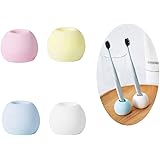 OSOGODE（オソグド） 4色セット 歯ブラシスタンド 歯ブラシ立て 天然素材 珪藻土歯ブラシスタンド 珪藻土 吸水 速乾 乾燥 吸湿 防ダニ 消臭 丸型（Amazonから出荷）