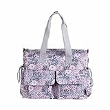 【SEBLES】マザーズバッグ マタニティ 大容量 軽量 トート ショルダー 斜め掛け 2way フラワー ワンサイズ