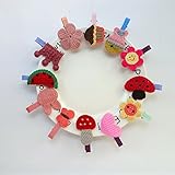 BIANHUAN ヘアピン ヘアクリップ ヘアアクセサリー 子供用 髪飾り お花 王冠 ヘアアクセサリー お姫様 誕生日 パーティ 記念日 イベント 写真撮影 (12個セット)