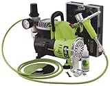 Grex GCK01 Combo Kit with Genesis.XT and AC1810-A Air Compressor Airbrush [並行輸入品]