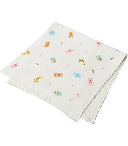 Amazon｜[ミキハウス] フェイス＆ハンド＆ミニタオル2枚セット【箱入