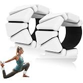 Wrist Ankle Weight for Women, Adjustable Silicone Weight Set of 2 Lbs Pair | Small Arm Leg Weight for Womens Men Suitable for