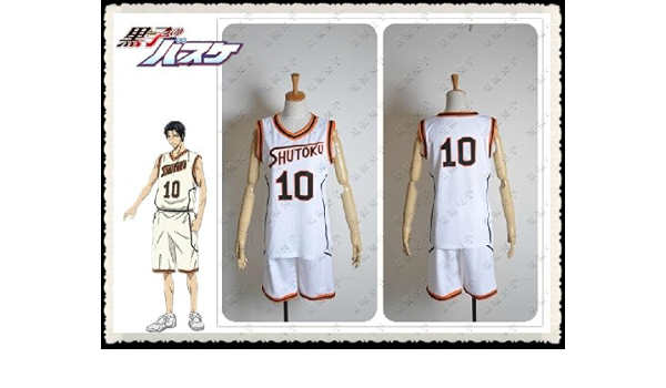 Amazon Co Jp コスプレ衣装 黒子のバスケ 秀徳高校 高尾和成 たかお かずなり 背番号10ユニフォーム 女性mサイズ ホビー