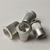 ナットリベット アルミ 100ピース M3×0.5