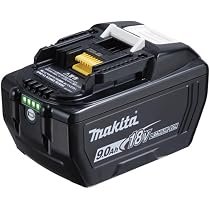 Amazon.co.jp: マキタ BL1890 18Vリチウムイオンバッテリー 大容量9.0