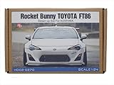 barchetta 1/24 Toyota 86' 12 Greddy&Rocket Bunny For A (PE+Resin+Metal parts)【ホビーデザイン HD02-0270】