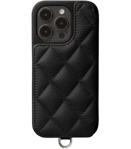DEMIU POCHE FLAT iPhone16Proケース POCHE iPhone16Pro対応 ブラック | DEMIU