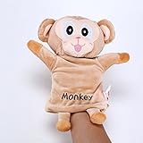 amzmonnsuta　かわいい・クリエイティブ・面白い指のドール　家族ゲーム　動物の手の人形　　子供ぬいぐるみ　物語不可欠操り人形