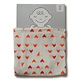 めんぷます田 赤ちゃんのガーゼケット 母さんカッケー! 85×110cm 綿100% 日本製