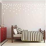 Owl Hills Wall Stickers: Stars White 2.5 50 Count [並行輸入品]
