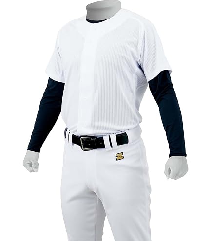 Amazon | ゼット(ZETT) 野球 ユニフォームシャツ メカパン ニットフル