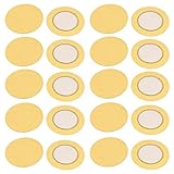 uxcell ブザーフィルム　圧電振動板 圧電式　セラミック　コッパー 直径35mm 　20個入