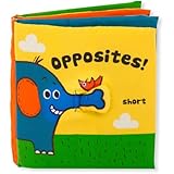 Melissa & Doug Soft book 布絵本 英語 Opposites ベビー おもちゃ [並行輸入品]