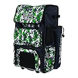 Boombah Rolling Superpack野球/ソフトボールギアバッグ – 23 – 1 / 2 " x 13 – 1 / 2 " x 9 – 1 / 2 " – 迷彩シリーズ20色伸縮ハンド