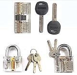 2016新しい3個Practice Cutaway Padlockホームドアロック
