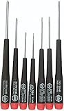Wiha - Precision 7Pc Set Phillips 00-0-1/Slotted 1.5 - 3mm - 26190 by Wiha