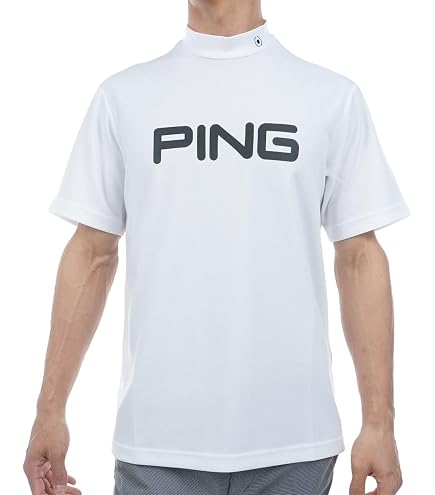 Amazon.co.jp: ピン（PING） ゴルフウェア 半袖 撥水ハーフジップ