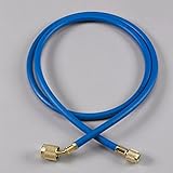 Yellow Jacket 22248 48, Blue, Plus II 1/4 Hose w/ Sealright Fitting by Yellow Jacket