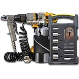 Hardin HHP+SET Hydro-Handle Glass Tile Concrete Wet Diamond Core Drill Bit Hole Saw Set Cordless Dri