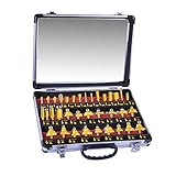 Fenteer 木工用カッター　ルータビットセット　プロ