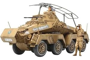 タミヤ 1/35 ミリタリーミニチュアシリーズ No.297 ドイツ陸軍 8輪重装甲車 Sd.Kfz.232 アフリカ軍団 プラモデル 35297