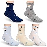 プレミアムBoysクルーソックス5パックby tycipe-durable &超快適 – から2 – 12歳
