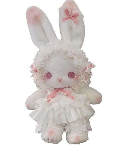Amazon.co.jp: かわいい うさぎ ぬいぐるみ バッグ ロリータ 斜めかけ