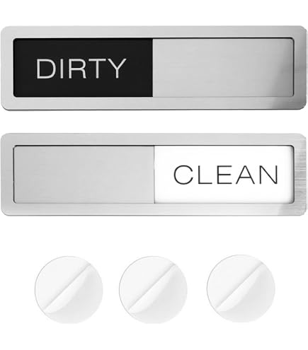 Dishwasher Magnet Cover Oxepleus Dishwasher Clean/Dirty Magnet Sign ...
