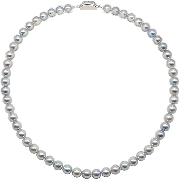 Amazon | 真珠 パール ネックレス あこや真珠 パールネックレス 8mm