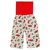 ☆★ディズニー Disney 国内正規品★☆おきがえパンツとして便利！カーズ男の子綿100%楊柳腹巻つきステテコ80cm:90cm:95cm (80cm)
