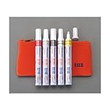 エスコ 耐熱耐候マーカーセット 5本組 EA942CD