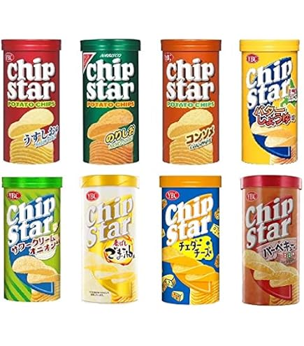 Amazon.co.jp: YBC チップスター 8個 アソート うすしお コンソメ