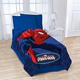 Marvel Ultimate Spider-man Plush Blanket 62"x90" [並行輸入品]