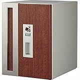 トーシン　ダブルボックスポスト　PO-WBOX-WN　【郵便ポスト】 ウォールナット　左開き