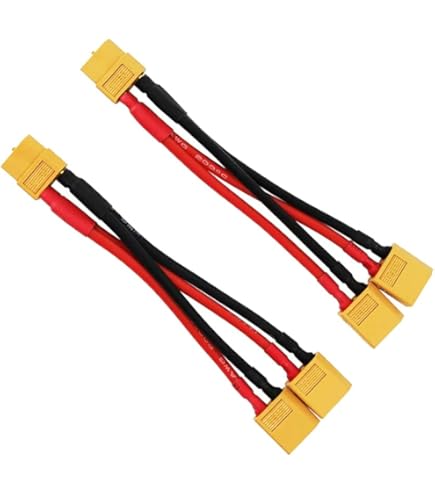 Amazon.co.jp: 2ピースT型コネクタプラグパラレルコネクタYハーネス 1