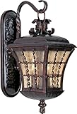 Maxim Lighting 30493ASOI, Orleans 3 Light Outdoor Wall Lantern, Oil Rubbed Bronze [並行輸入品]
