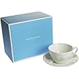 Wedgwood (ウェッジウッド) フェスティビティ アイボリー 磁器 ティーカップ&ソーサー【並行輸入品】