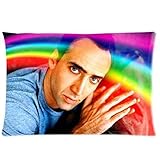 2017ファッション印刷ユニセックス枕（Nicolas Cage、style-1）