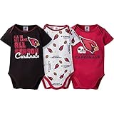 2017ベビー男の子Arizona Cardinals 3パックボディスーツサイズ3 / 6ヶ月